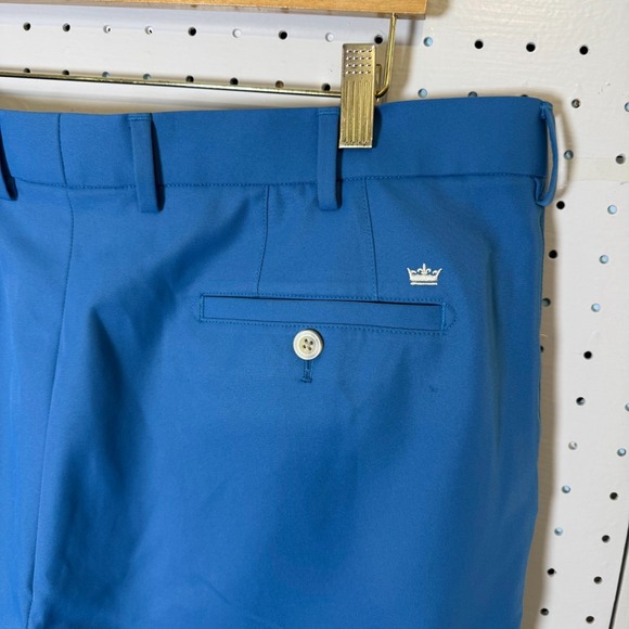 Peter Millar Crown Sport Salem Performance Golf Short Men's Size 38 Blue Classic - Picture 5 of 12